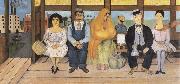 Frida Kahlo The Bus oil painting reproduction